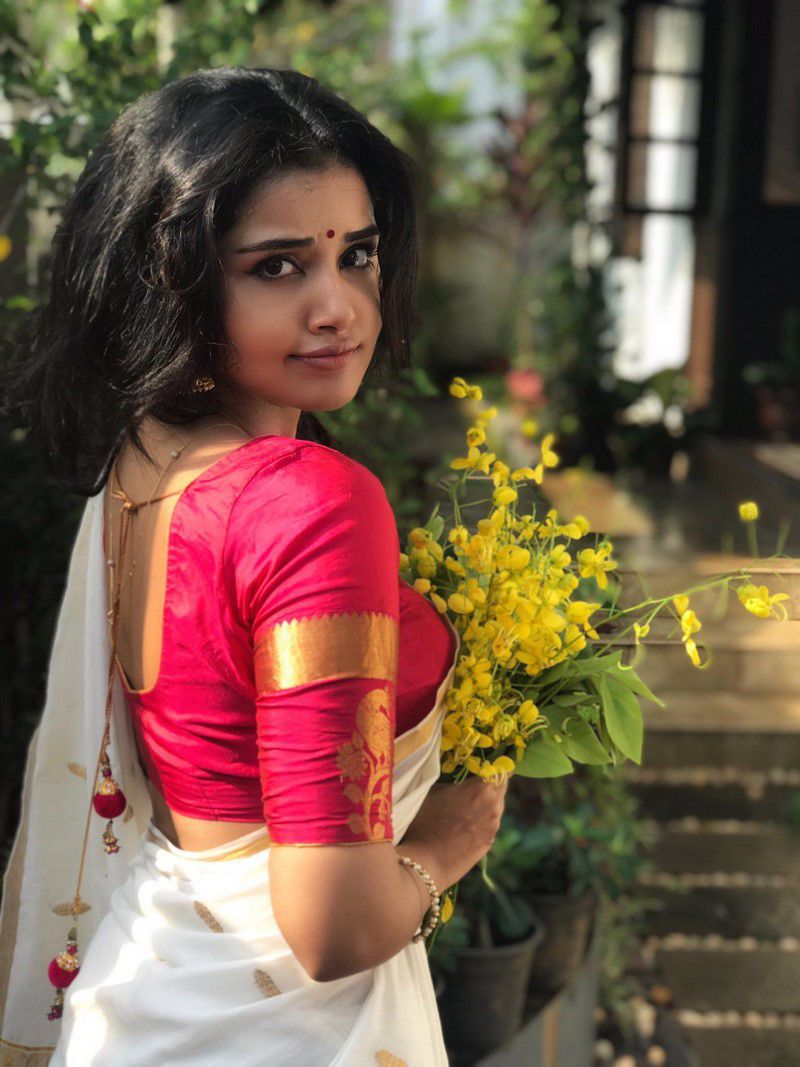 Anupama New Saree Hd Photos (4)