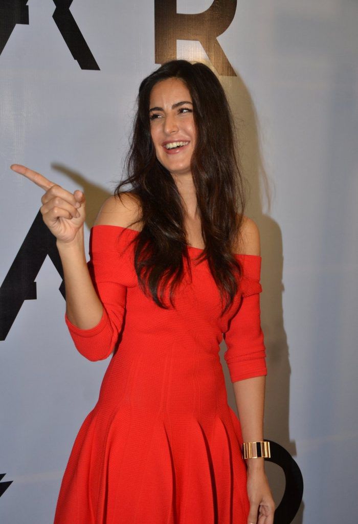 Katrina Kaif In Red Dress At Baar Baar Dekho Trailer Launch 1