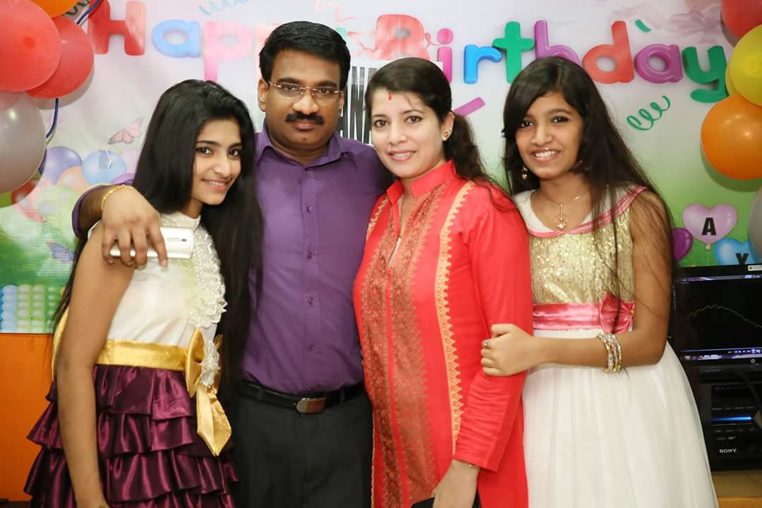 Malavika Sreenath Family Photos