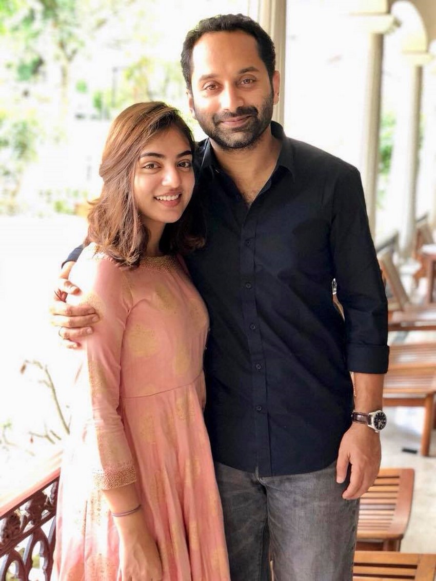 Nazriya Nazim With Husband Photos