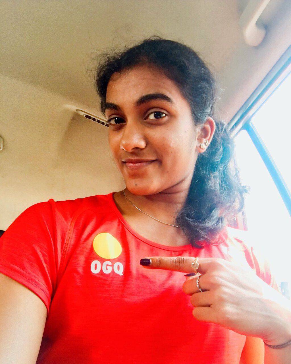 P V Sindhu Badminton Player Cute Photos